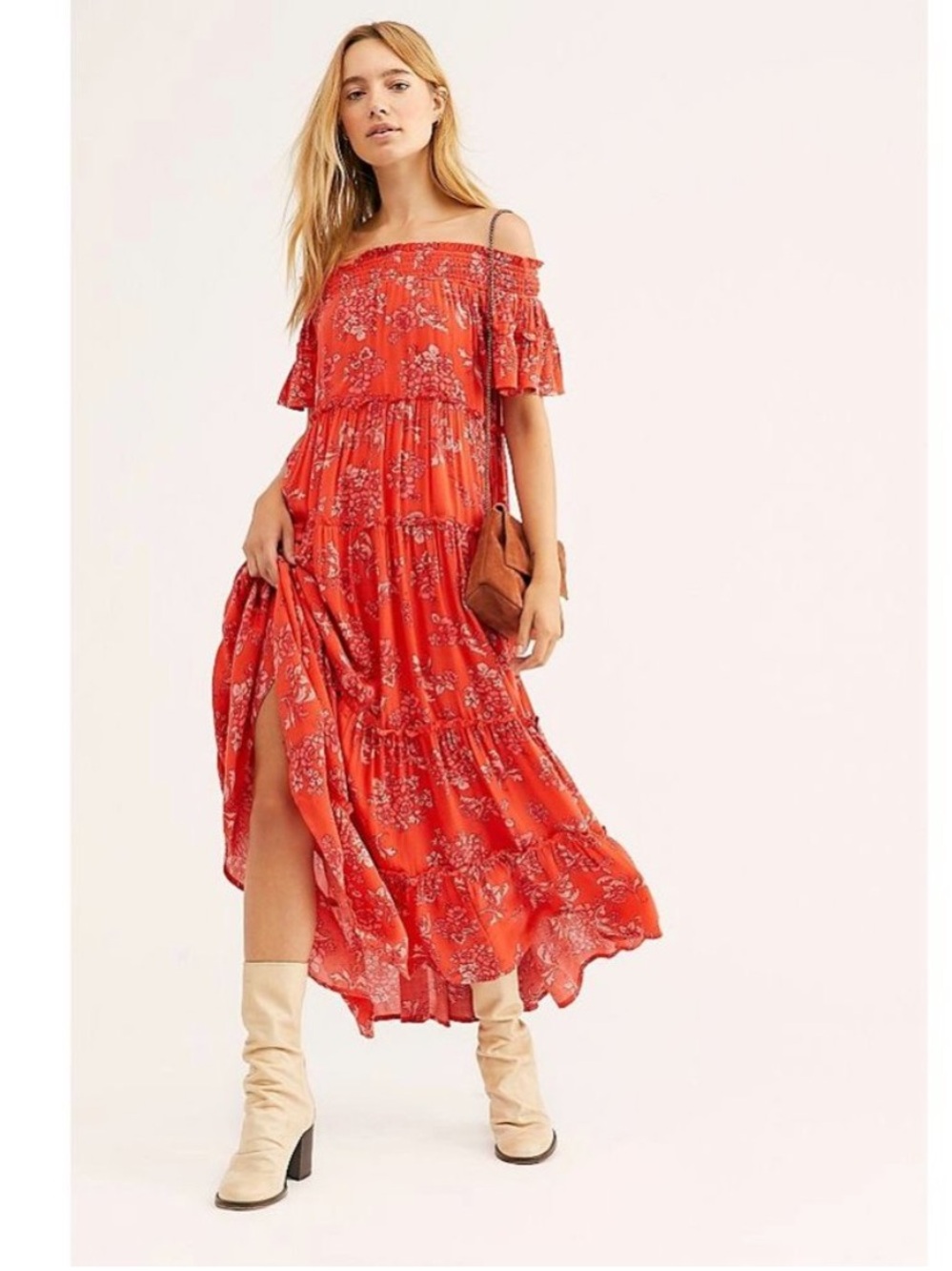 FREE PEOPLE Barclay Maxi Dress size M